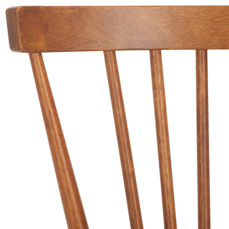 Antoya 17.83'' H Solid Wood Side Chair, Honey