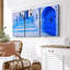 Architecture «Chefchaouen Blue City Wall Art» sur toile-99188264