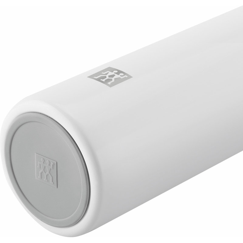 ZWILLING Thermo 15.2-Ounce Travel Bottle, Silver/White