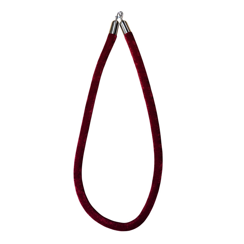 Rhino Stanchion Rope, Bourgogne, H 1,5 po x l 96 po x P 1,5 po