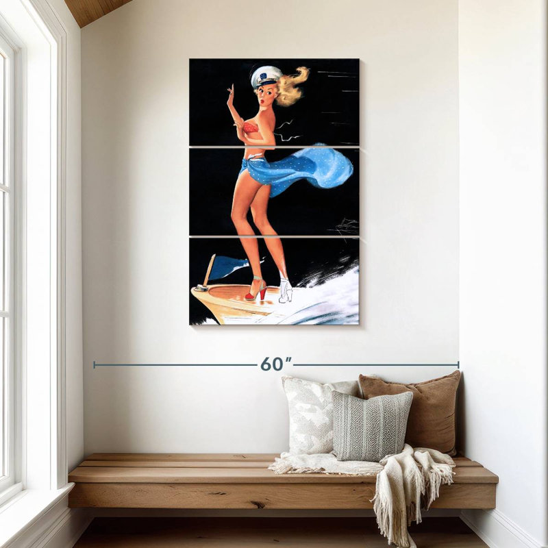 Leisha Can You Tie This, 45" H x 28" W