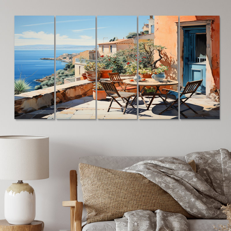 Maxfield - reproduction sur toile italienne - 5 panneaux égaux