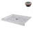 Streamline 48 in. x 36 in. Corner Acrylic Shower Base in Matte Marble with Center Drain, Drain Included-118934447-118934449
