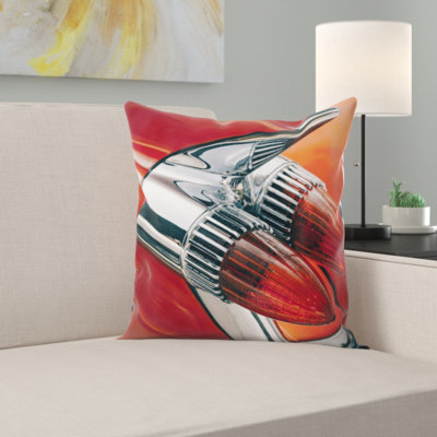 Microsuede Throw Pillow