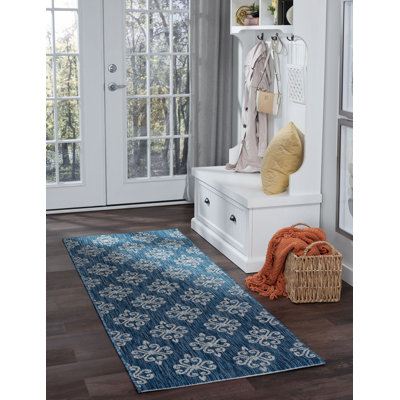 Tapis indigo Turnham
