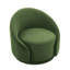Fauteuil demi-tonneau pivotant rembourré Aunna-198877773