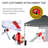 10 Ft. W x 10 Ft. D Steel Pop-Up Canopy Beach Tent with 1 Side Wall-108163936