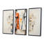 Orange chic, filles élégantes - art mural tendance-101560064-101560126