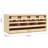 Fidelia Chicken Laying Nest with Compartments Hen Nesting Boxes Solid Wood Pine