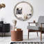 Miroir mural en bois 30,75 po