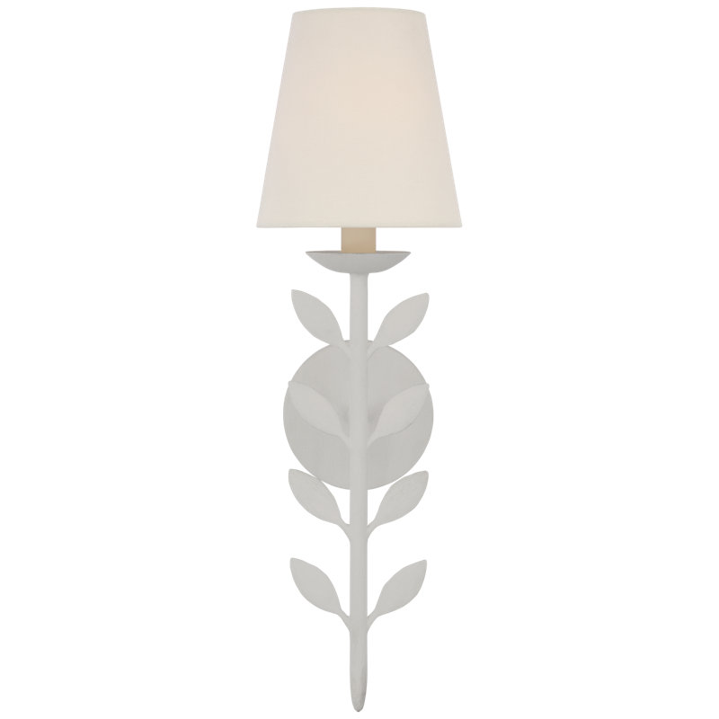 Avery 1 - Light Wallchiere, Plaster White