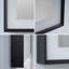 Miroir de salle de bain mural avec cadre DEL-92000432-92000437