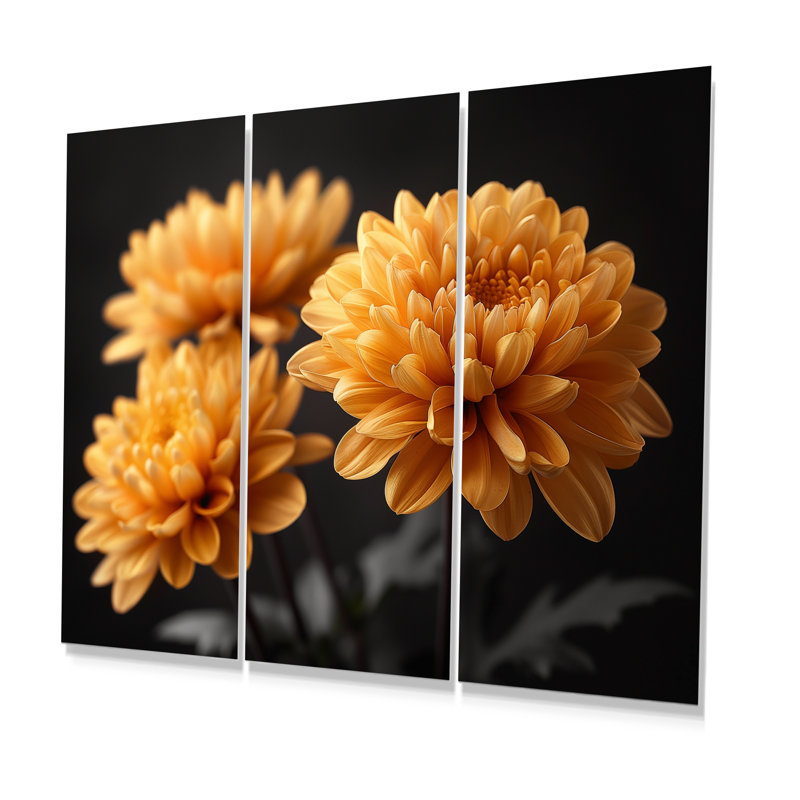 Jaune jaune gris lumineux photo de maman - ensemble d'art mural de maman, H 28 po x l 36 po x P 1 po