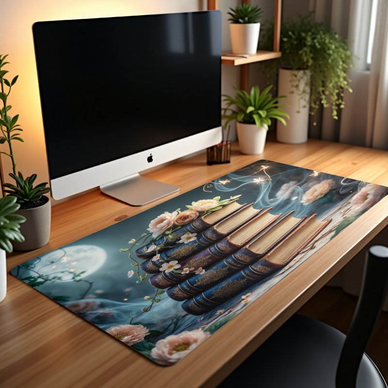 Polyester Desk Pad, 31.5x15.5