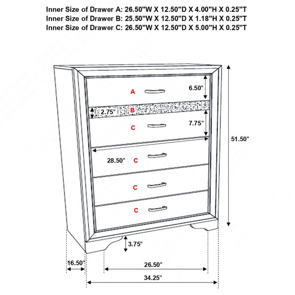 Dimensions du produit