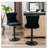 Swivel Velvet Barstools Adjusatble Seat Height from 25-33 Inch-1623093375