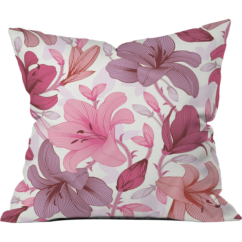 Polyester Throw Pillow, 26" x 26"