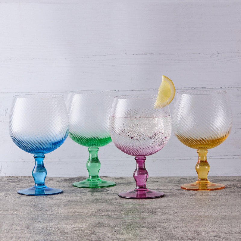Swirl Gin Glasses