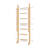 7 - Step Wood Lightweight Library Ladder