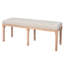 Esmantas Linen Blend Upholstered Bench-1638047498