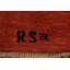 Tapis décoratif orange orange Gabbeh 3 x 4