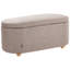 Fabric Upholstered Storage Bench-2043780752