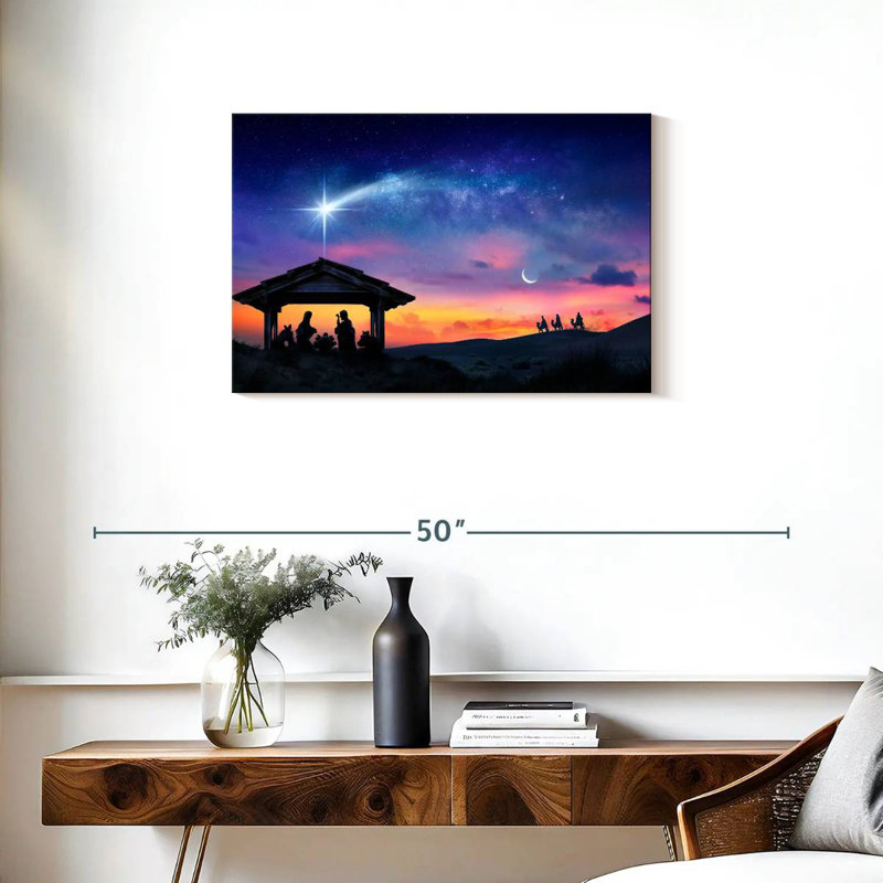 Adella Christmas Star, 20" H x 30" W