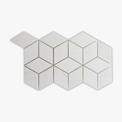 6 in. x 12 in. Honed Marble Tile