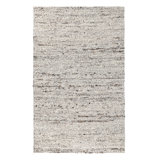 Loomis Wool Abstract Area Rug in Ivory
