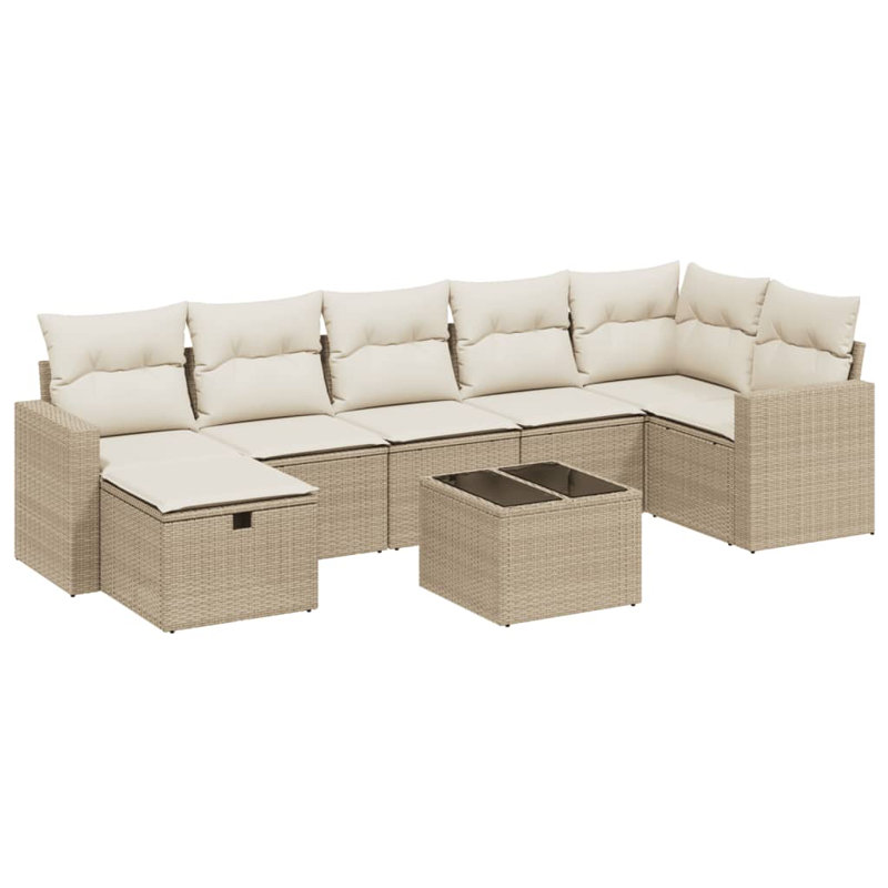 Ensemble de canapé de jardin Vidaxl