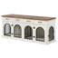Meuble de rangement pour chien de 70,8 po avec 2 cloisons amovibles et tiroirs Sylorix
