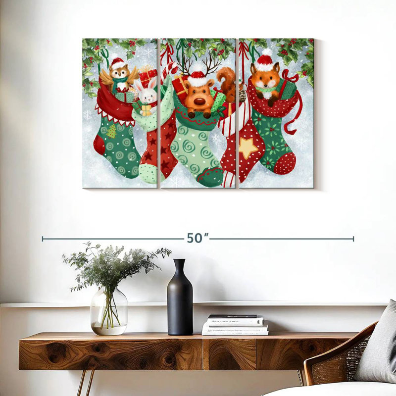 Chaussettes de Noël Lelend, H 24 po x l 38 po