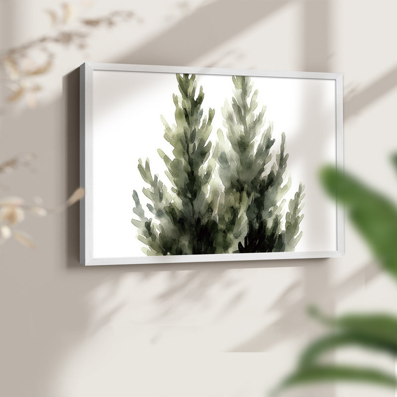 «Chirstmas Art» - XXIII - Reproduction encadrée - Restickable, H 11 po x l 14 po, Blanc