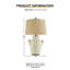 Lampe de table 27 po Emil