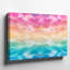 Toile «Un ciel de rêve vibrant» rempli de doux nuages tourbillonnants dans un art mural-322377134