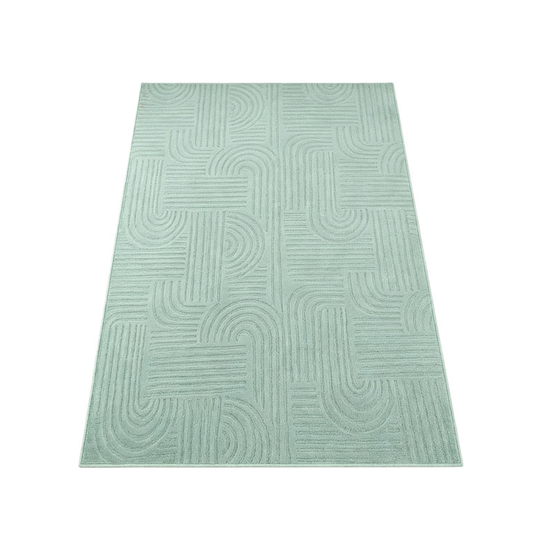 Geometric 160cm X 230cm Area Rug