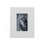Cadre photo décoratif en similicuir blanc 7,5 po x 9,5 po, ouverture 3,5 po x 5,5 po-310931010-310931069