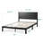 Aalke Solid Wood Platform Bed-520233872