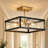 Aldgate 4 - Light Glass Flush Mount Ceiling Light