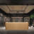 70.87-Inch Rustic Front Desk and Bar Counter with Storage and Wine Rack for Bars and Reception-109707795