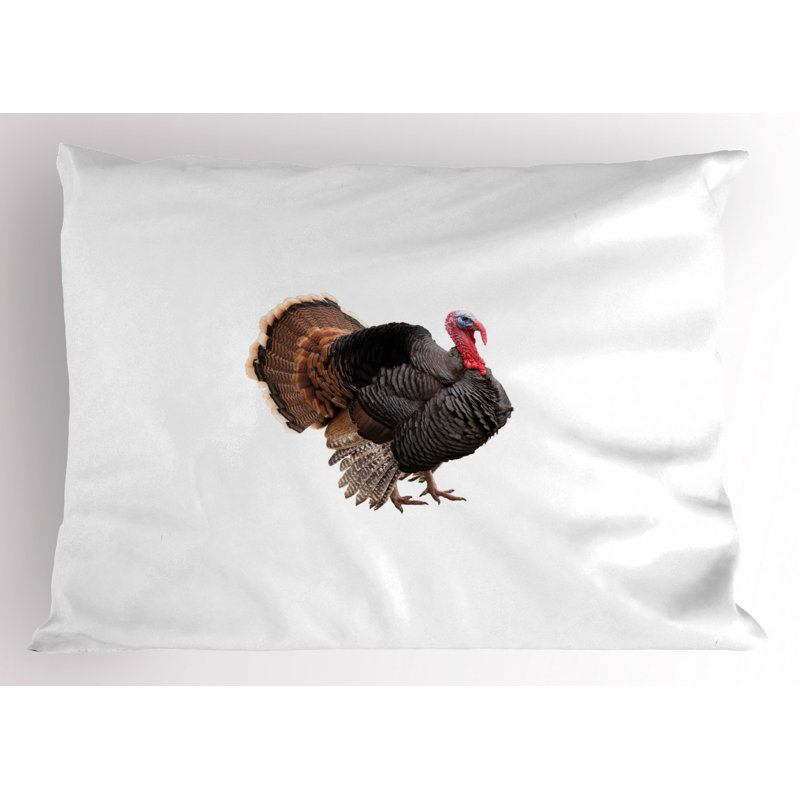 Turkey Polyester Sham Set, Twin