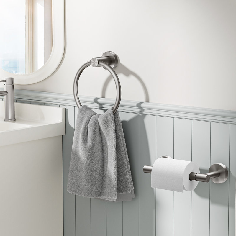 Celestine 2 - Piece Bathroom Hardware Set, Brushed Nickel