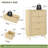 48" Tall Fluted 5 Chest of Drawers-1359565822