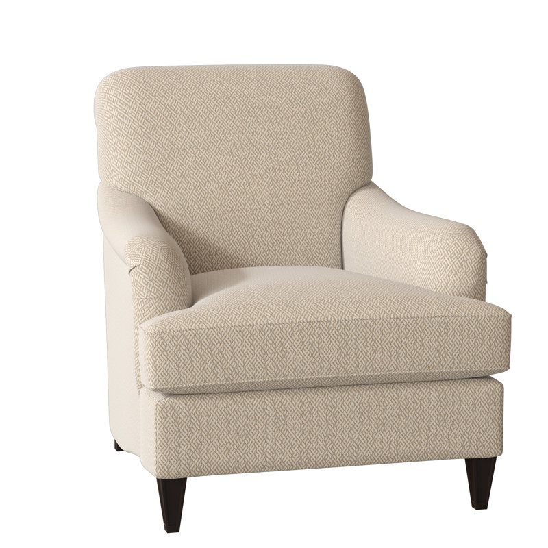 Bristol Armchair, American Walnut, Filigree Ivory