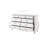Lasiya 9 Drawer Dresser White