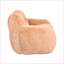 Grand fauteuil à billes avec accoudoirs - Canapé paresseux en mousse haute densité pour adultes | Fausse fourrure | Profondeur de l'assise: 47,3-137180014