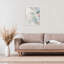 Giclée encadrée Pastel Tropical Harmony, design par Hannah Dawson-876037112-876037093