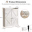 Rangement pour chaussures peu encombrant, organisateur de chaussures anti-basculement pour vestibule-1648450656