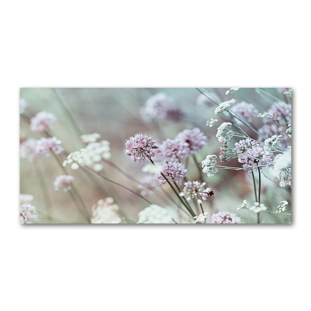 Wilde Blumen - Kunstdrucke auf Leinwand - Wrapped Canvas