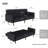 Baldomero Upholstered 75'' Sleeper Sofa-119712931-119713692